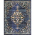 thumbnail image 2 of Nourison Passionate Persian Navy 7'10" x 10' Area Rug, (8x10), 2 of 9
