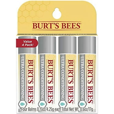 Burt's Bees Festive Holiday Gift Set, 100% Natural Lip Balm Variety ...