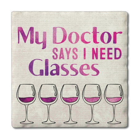

Thirstystone My Doctor Single Tumbled Tile Coaster