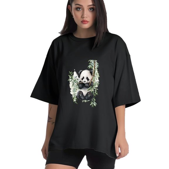 Women T Shirt Graphic Tee Summer Tops Half Sleeve Loose Drop Shoulder Vintage Shirts Streetwear Sweat Casual Tees XS