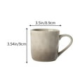 thumbnail image 3 of Vacemry Under $5 Gradient Ceramic Mug Cream-Style, Coffee Cup with Comfortable Handle, Large Capacity Drinking Container, Home Breakfast Beverage Cup for Daily Use, 3 of 6