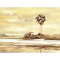 thumbnail image 3 of Brent, Paul 14x12 Black Modern Framed Museum Art Print Titled - Island, 3 of 5