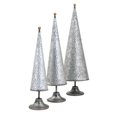 thumbnail image 1 of Imax 80180-3 Homestead Christmas Maria Metal Trees, Gray - Set of 3, 1 of 1