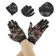 thumbnail image 2 of Unique Bargains 1 Pair Sunblock Mittens Flower Hollow Sun Block Driving Gloves for Women Black, 2 of 5