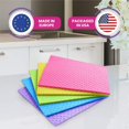 thumbnail image 2 of Swedish Dishcloths for Kitchen - Eco-Friendly Kitchen Towels and Dishcloths Sets - Reusable Paper Towels - Cellulose Dish Sponge Cleaning Cloth - Kitchen Dish Towels (Blue), 2 of 8