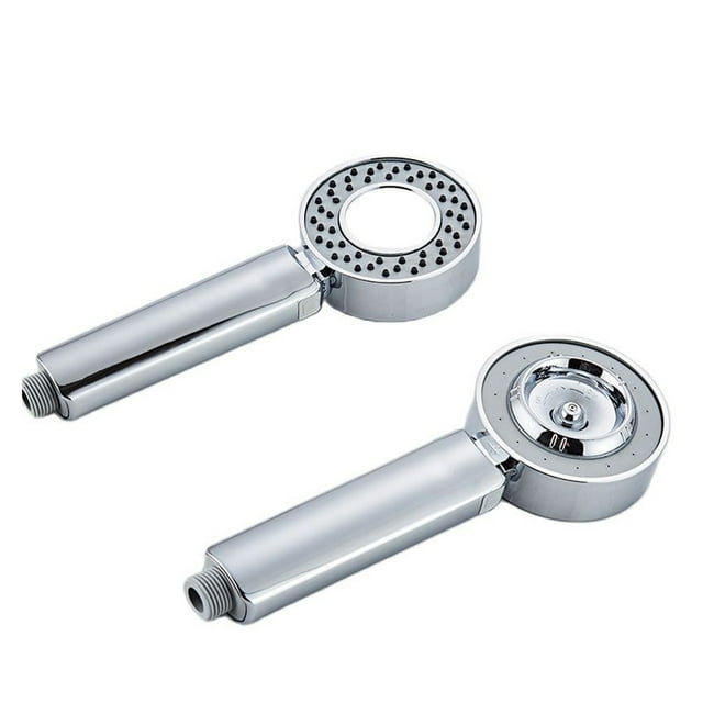 Double Sided Dual Function Shower Head Water-saving Round Shower Gel Booster Shower High Pressure Hand-held Shower ,Easy to Install