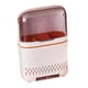 thumbnail image 2 of Organizador de cubiertos, estante colgante, estante para vajilla, organizador multiusos con protección contra el polvo. blanco, 2 of 9