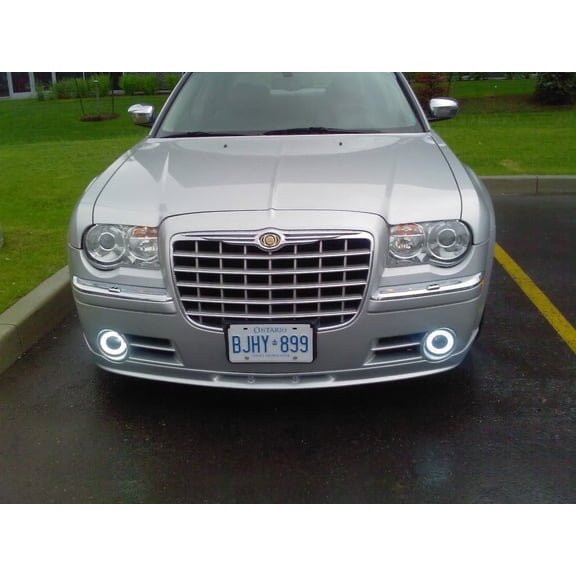 For The BlingLights Brand Halo Angel Eye Fog Lights for 2005-2010 Chrysler 300 300C