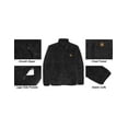 thumbnail image 3 of Little Donkey Andy&nbsp;Men's Fleece Lined Jacket Fuzzy Sherpa Full Zip Thermal Coat Lightweight Outwear for Fall Winter (Black S), 3 of 7