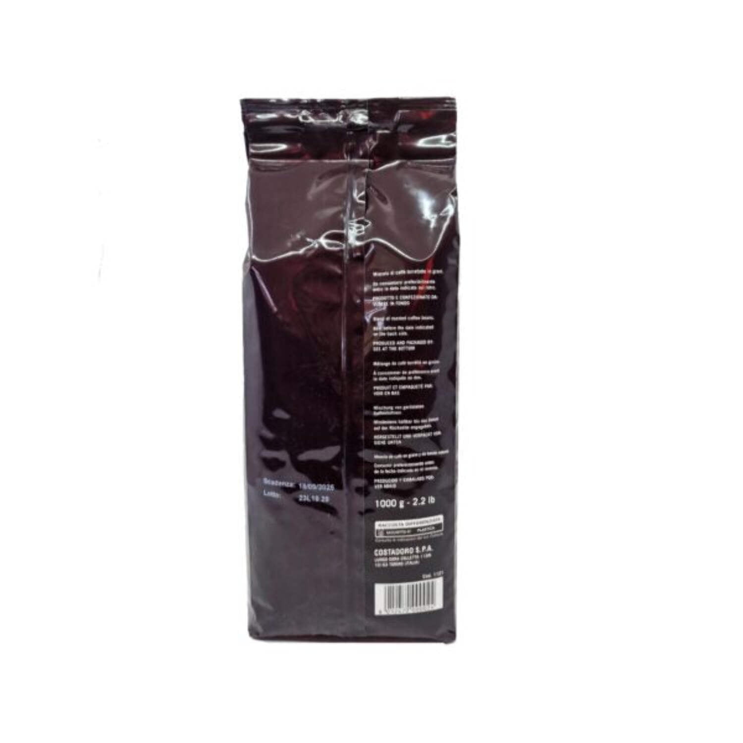 Caffe Costadoro Extra Coffee Beans 2.2lbs (1kg)