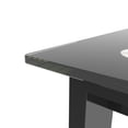 thumbnail image 5 of MAYEERTY 5-Piece Dining Table Set – Modern Glass Table with 4 PU Leather Chairs, 5 of 7