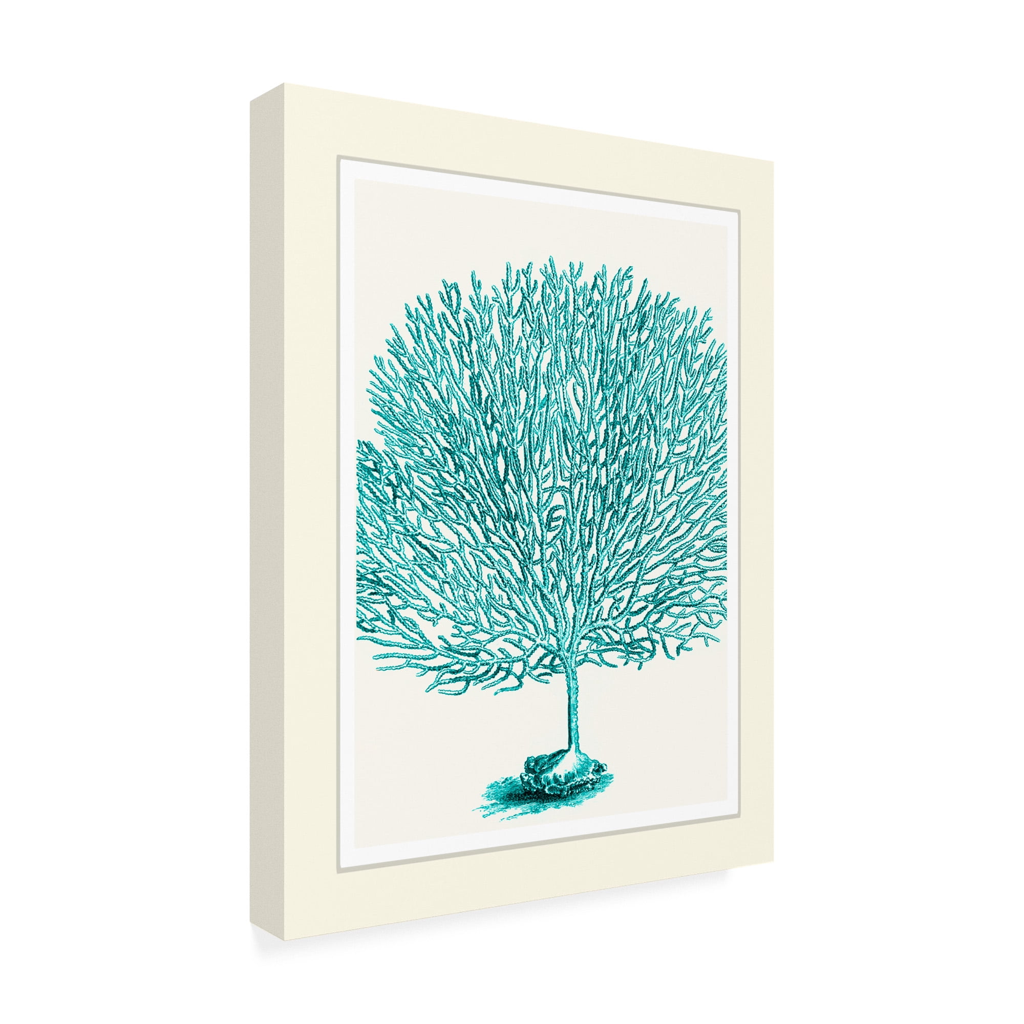 Trademark Fine Art 'Blue Underwater Scenes 1 D' Canvas Art by Fab Funky