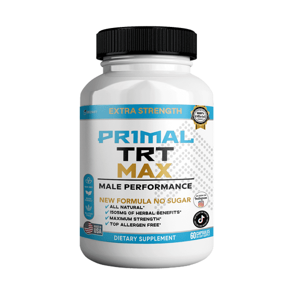 GreenVify Primal TRT Max – Daily Strength & Vitality Support Supplement