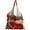 Red, variant on Crochet Beach Shoulder Bag for Women Summer Tote handbags Shoulder Boho Bag with Handmade Fish for Summer Vacation