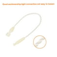 thumbnail image 4 of Uxcell Cotton Hang Tag String Snap Lock Price Tag Fastener Ties 100 Pcs Beige 3.2 in, 4 of 7