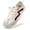 Red/Beige, variant on HOBIBEAR Unisex Wide Toe Box Slip-On Walking Shoes for Men Women, Lightweight Breathable Mesh Casual Sneakers with Elastic No-Tie Laces