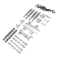 thumbnail image 4 of Almencla RC Car Upgrade Spare Kits RC Upgrade RC Car Pull Rod Replace Sturdy Metal RC Accessories for 1/12 MN82 LC79 RC Crawler RC Car argent, 4 of 8