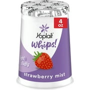 Yoplait Whips Reduced Fat Yogurt Mousse, Strawberry Mist Flavored, 4 OZ Yogurt Cup