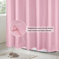 EurCross Pink Fabric Shower Curtain Liner, 72"x 72" Valentine Day Cloth ...