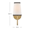 thumbnail image 3 of 57050LCB-OW Hinkley Lighting Sonia - 5W 1 LED Medium Bath Vanity-13.25 Inch Tall and 5 Inch Wide, 3 of 8