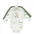 thumbnail image 2 of Hudson Baby Cotton Long-Sleeve Bodysuits, 3- Pack, Newborn- 24 Months, 2 of 5