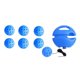 thumbnail image 4 of Entrenador de Pickleball, ayuda de entrenamiento con cuerda, entrenador individual de Pickleball para mejorar el rendimiento, herramienta de ejercicio bola azul, 4 of 8