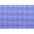 thumbnail image 1 of Ahgly Company Machine Washable Indoor Rectangle Abstract Blue Modern Area Rugs, 2' x 5', 1 of 4