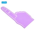 thumbnail image 3 of Giant Foam Finger 18 Inch EVA Number 1 DIY Blank Foam Hand, Purple, 2 Pack, 3 of 5
