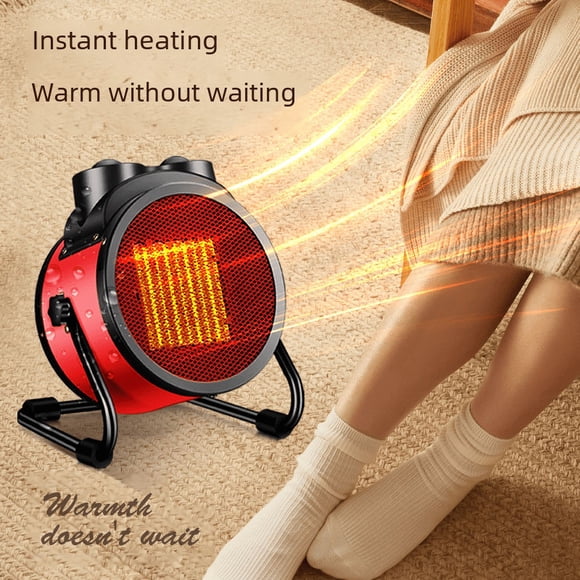 Calentador de uso doméstico de alta potencia para agricultura, calentador eléctrico vertical pequeño de calentamiento rápido, calentador eléctrico con ventilador