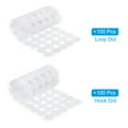 thumbnail image 3 of Uxcell 0.8" Self Adhesive Dots, 100 Pairs Sticky Hook Nylon Loop Dots Strips, White, 3 of 6