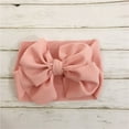 thumbnail image 2 of Baby Kids Girl Child Toddler Big Bow Hairband Headband Stretch Turban Head Wrap Headwear Accessories, 2 of 5