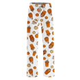 thumbnail image 5 of Zorvxlyn Halloween Womens Pajamas Pants Ghost Pumpkin Bat Print Women Pajama Bottoms Drawstring Elastic Waist Lounge Pants Womens, 5 of 6