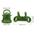thumbnail image 2 of Unique Bargains Lampe Torche Support, 2 Pcs Silicone Souple Haute Élastique Mains Libres Lampe Support de Remplacement, Vert, 2 of 5