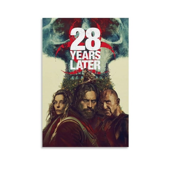 28 Years Later Movie Poster Canvas Wall Art Movie Poster Room Decor P-1