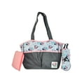 thumbnail image 4 of Disney Baby Girl Tote Diaper Bag with Minnie, Gray, 4 Pieces, 4 of 5