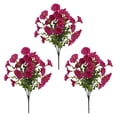 thumbnail image 1 of Outdoor Artificial Flowers | 3 Piece Set of Realistic Fake Flowers for Garden Decor and Patio Arrangements | Silk Flowers for Outdoor Use in Planters and Window Boxes, 1 of 5