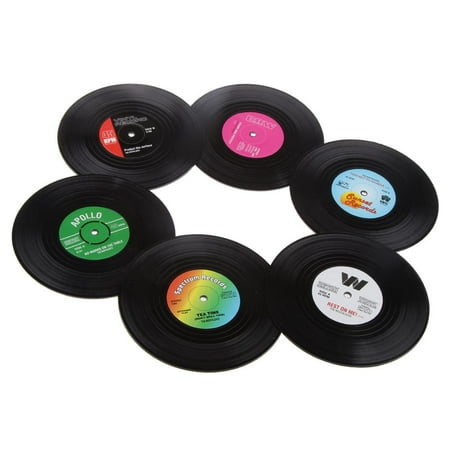 

Coasters for Drinks | Absorbent Drink Coaster (Set of 6) | Coasters Record Cup Holder Mat Table Placemat | 10cm / 4 inch Dia