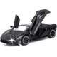 thumbnail image 1 of Toy Car Lambo Sian FKP3 Metal Model Car with Lights and SoundBack Toy Car for Boys 3+ (Black), 1 of 5