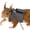 Gray, variant on Small Pet Harness, Small Animal Leash Set, Squirrel Walking Harness, Adjustable Chest Strap, 1.65m Rope, Polyester, 3 Sizes S M L, Brown, Black, Orange, Blue, Green, Gray