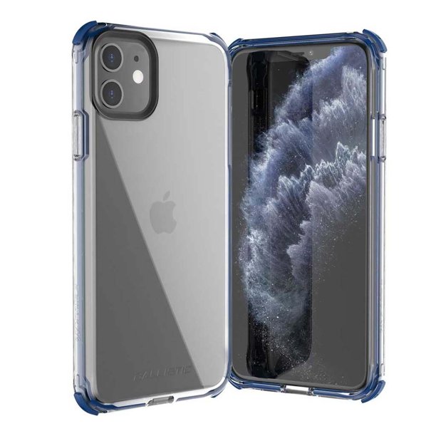 . Funda BALLISTIC Bshock para iPhone 11 Azul Transp Ballistic Ballistic