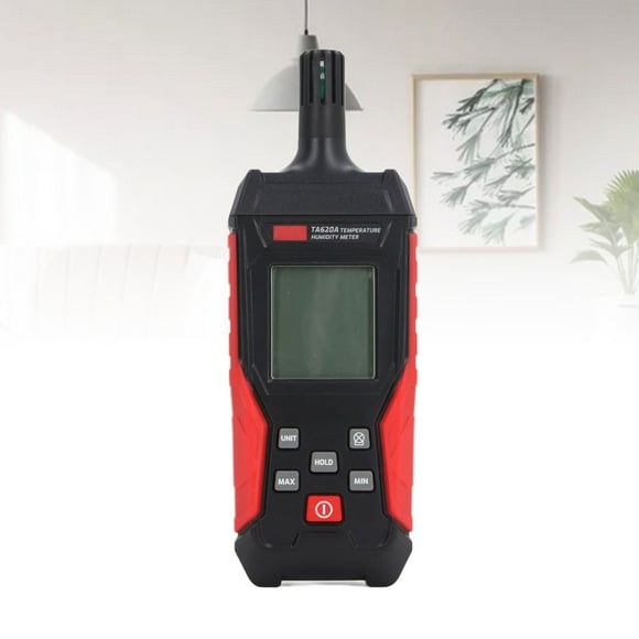 Temperature Humidity Meter, ABS High Accuracy Temperature Humidity Meter Automatic Shutdown for Indoor