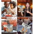 thumbnail image 4 of DolliBu Super Soft Sitting Elephant Stuffed Animal with Pumpkin Plush Decor - Elephant Pumpkin Plush Animal for Fall, Halloween and Thanksgiving, Pumpkin Plush Toy for Baby, Kids, Adults - 9 Inches, 4 of 6