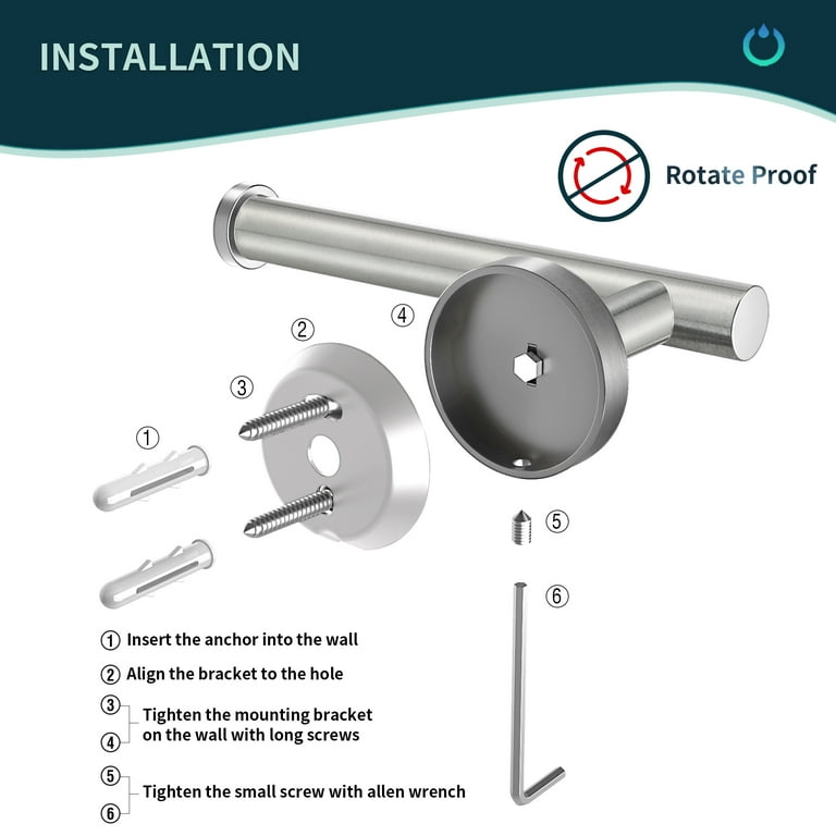 Align 4 Piece Bathroom Hardware Set