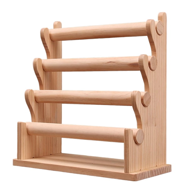 Soporte para pulseras, brazaletes y relojes. Exhibidor estable y desmontable. 4 capas