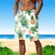 thumbnail image 1 of WILLBEST Pantalones Cortos Casuales de Verano para Hombre con Estampado Digital 3D y Cintura Elástica para Playa, 1 of 5