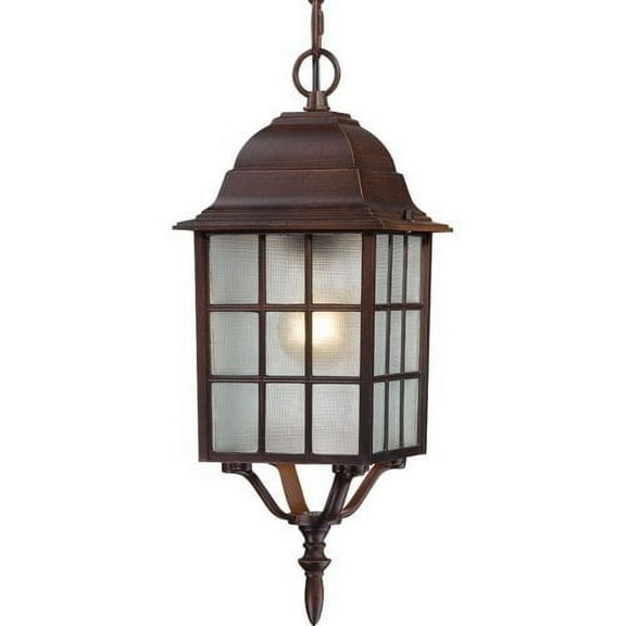Nuvo 60-4912 - Adams - 1 Light - 16" Outdoor Hanging W/ Frosted Glass