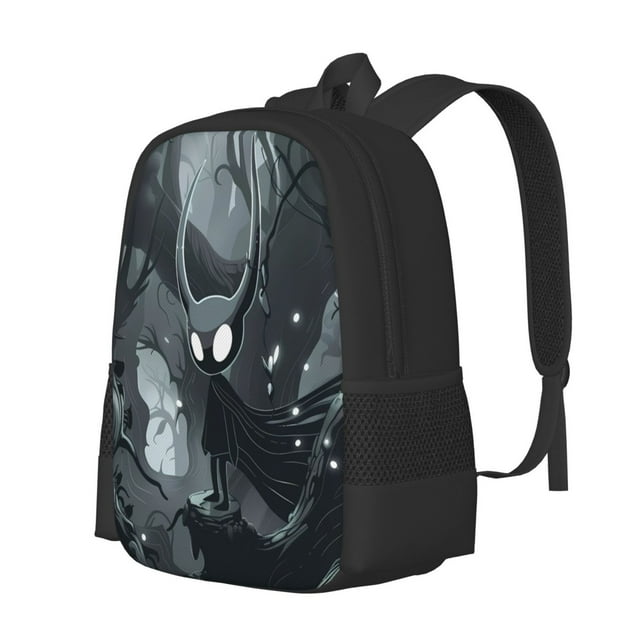 Bingfone Forest Black Ghost Warrior for Simple Large Capacity Backpack, Adjustable Strap Backpack Travel Bag Sports Bag, Unisex
