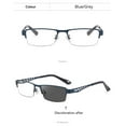 thumbnail image 3 of Newliyin Progressive Reading Glasses for Women Men, Lightweight Metal Frame Bifocal Glasses with No-Line Multifocal Lenses, Office Computer Eyewear for Distance Reading & Daily Use, Blue, 3.0 x, 3 of 12