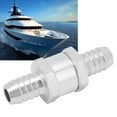 thumbnail image 4 of Fuel Line Check Valve, Antioxidation Universal One Way Check Valve Aluminum Alloy Antirust High Strength Push Lock Design  For Gasoline Diesel Water Air Vacuum, 4 of 8