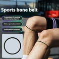 thumbnail image 6 of 2/4/6/8/10/12Pcs Knee Strap Tendon Support,Silicone Sports Bands for Knee,Elastic Patellar Knee Brace Strap Fixed Band Knee Rings for Running Soccer Hiking, 6 of 8